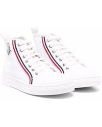 Moncler - High-Top Lace-Up Trainers - Lyst