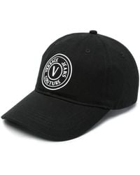 Versace - Rubberised-Logo Cotton Cap - Lyst