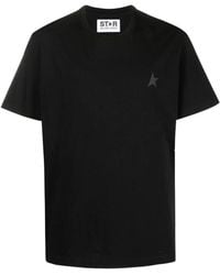 Golden Goose - Deluxe Brand Cotton T-Shirt With Logo Print - Lyst