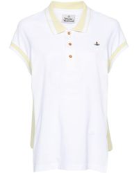 Vivienne Westwood - Orb-Embroidered Polo Shirt - Lyst