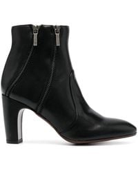 Chie Mihara - Ezapi 90Mm Zip-Detailed Leather Boots - Lyst