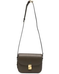 Soeur - Belli Grain-Leather Shoulder Bag - Lyst