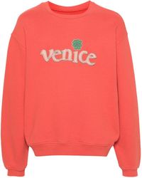 ERL - Venice-Patch Cotton Sweatshirt - Lyst