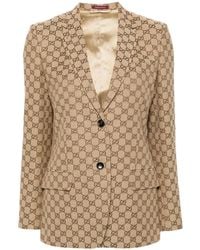 Gucci - Neutrals Jackets - Lyst