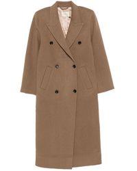 Almala - Deja Double-Breasted Coat - Lyst