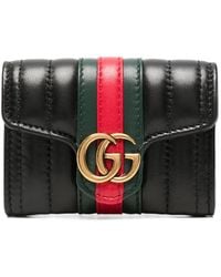 Gucci - Gg Marmont Small Leather Wallet - Lyst