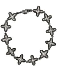DARKAI - Clover Crystal-Embellished Bracelet - Lyst