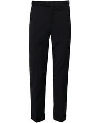 PT Torino - Travel Mid-Rise Tapered Trousers - Lyst