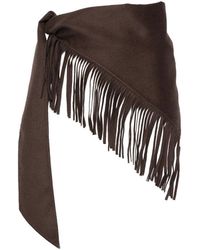 Carven - Fringe-Trim Scarf - Lyst
