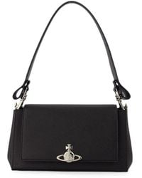 Vivienne Westwood - Medium Hazel Grained Leather Tote Bag - Lyst