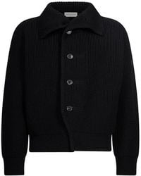 Dries Van Noten - Chunky Wool Cardigan - Lyst