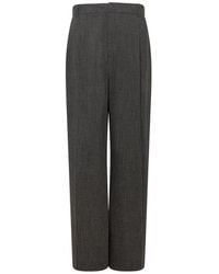 THESTROY - Pleated Trousers - Lyst