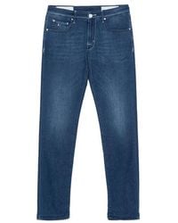 Tramarossa - Logo-Patch Slim Jeans - Lyst