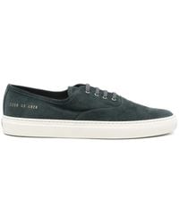 Common Projects - Suede-Tone Serial Number Sneakers - Lyst