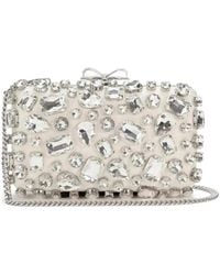 Self-Portrait - Neutrals Clutch Bags - Lyst