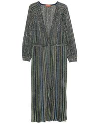 Missoni - Sequin-Embellished Striped Cardigan - Lyst