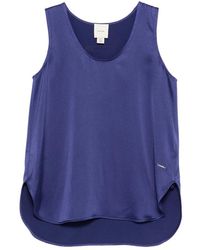 Calvin Klein - Top Scoop Neck - Lyst
