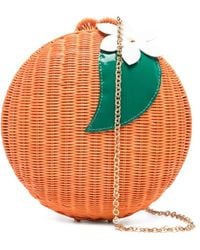 Serpui - Flower Embellished Clutch Bag - Lyst