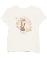 RE/DONE - Just A Girl Graphic-Print T-Shirt - Lyst