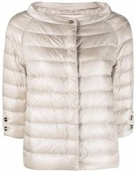 Herno - Neutrals Jackets - Lyst