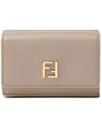 Fendi - Neutrals Wallets & Purses - Lyst