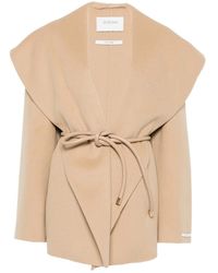Sportmax - Neutrals Coats - Lyst