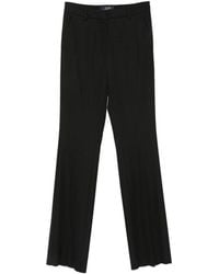 The Seafarer - Lucienne Pressed-Crease Tailored Trousers - Lyst