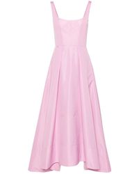 Pinko - Midi Dress With Flared Skirt - Lyst