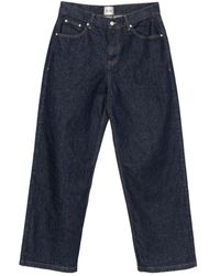 Arte' - Logo-Embroidered Belt-Loop Jeans - Lyst
