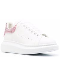 pink alexander mcqueen trainers