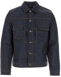 A.P.C. - Jackets - Lyst