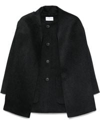 The Dynamis Studio - Button-Front Wool Jacket - Lyst