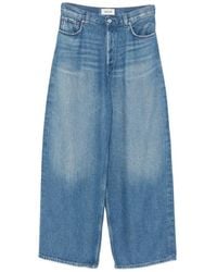 Agolde - Flyweight Baggy-Fit Faded Denim Jeans - Lyst