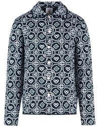 CASABLANCA - Cc Monogram Cotton Shirt - Lyst