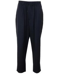 Y-3 - Drawstring Tapered Trousers - Lyst