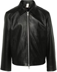 sunflower - Zip-Up Leather Jacket - Lyst