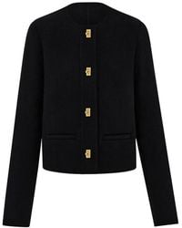 Ferragamo - Wool And Cashmere Gancini Jacket - Lyst