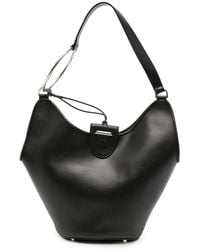 Dondup - Ring-Detail Leather Shoulder Bag - Lyst