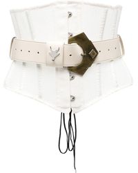Inan - Corset Leather Belt - Lyst