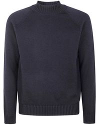 Zanone - High-Neck Sweater - Lyst