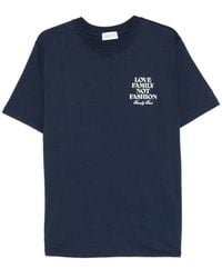 FAMILY FIRST - Short-Sleeve Lettering T-Shirt - Lyst