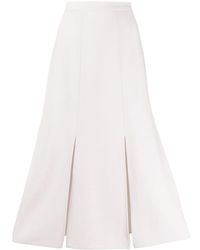 Max Mara Midi A-line Skirt - Multicolour
