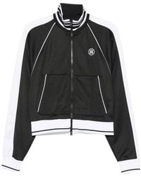 Amiri - Logo-Embroidered Zip-Up Sweatshirt - Lyst