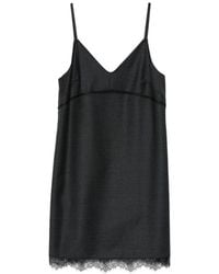 Tela - Lace-Trim Slip Mini Dress - Lyst