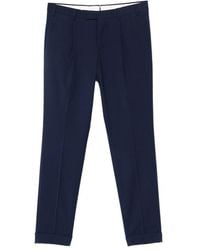 PT Torino - Traveller Pleat Cuffed Trousers - Lyst