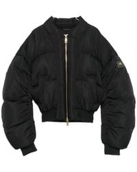 Elisabetta Franchi - Cropped Puffer Jacket - Lyst