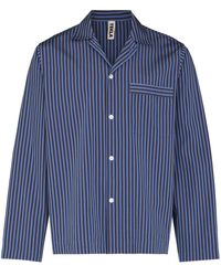 Tekla - Organic Cotton Pajama Shirt - Lyst