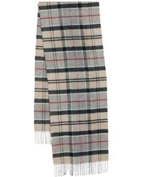 Barbour - Tartan Check-Pattern Scarf - Lyst