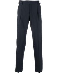 PT Torino - Tapered Virgin-Wool Trousers - Lyst