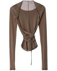 Lemaire - Ballerina Wrap Top - Lyst